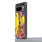 drunk homer simpsons back phone cover | glass case for google pixel 8 pro