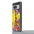 drunk homer simpsons back phone cover | glass case for Google Pixel 8