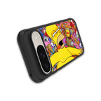 drunk homer simpsons back phone cover | glass case for google pixel 9