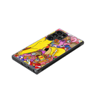 drunk homer simpsons back phone cover | glass case for samsung galaxy s23 ultra