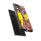 drunk homer simpsons back phone cover | glass case for samsung galaxy s25 ultra