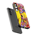 drunk homer simpsons back phone cover | glass case for samsung galaxy s24