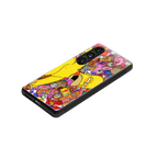 drunk homer simpsons back phone cover | glass case for samsung galaxy s23