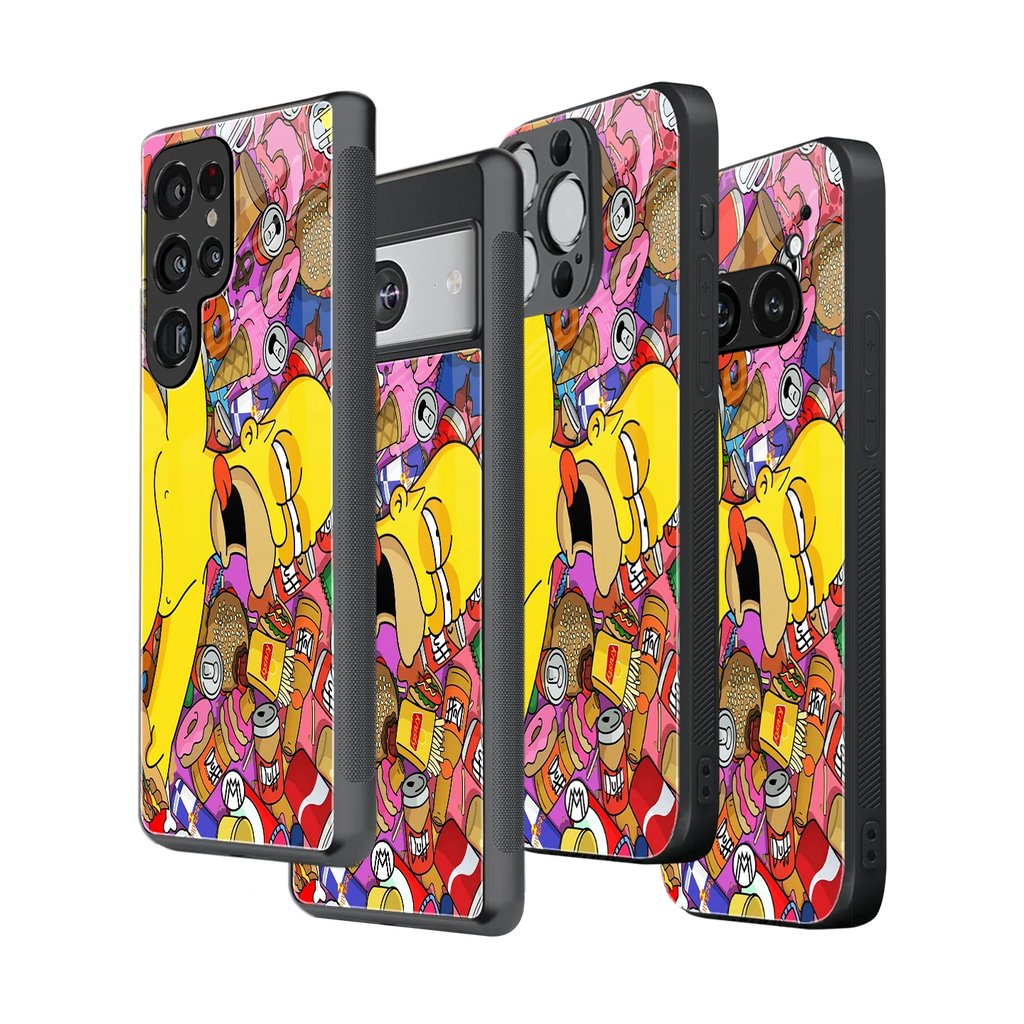 Stylish Glass Back Case for All Smartphones – iPhone, Samsung, OnePlus, Pixel, Redmi, Oppo, Vivo, Motorola