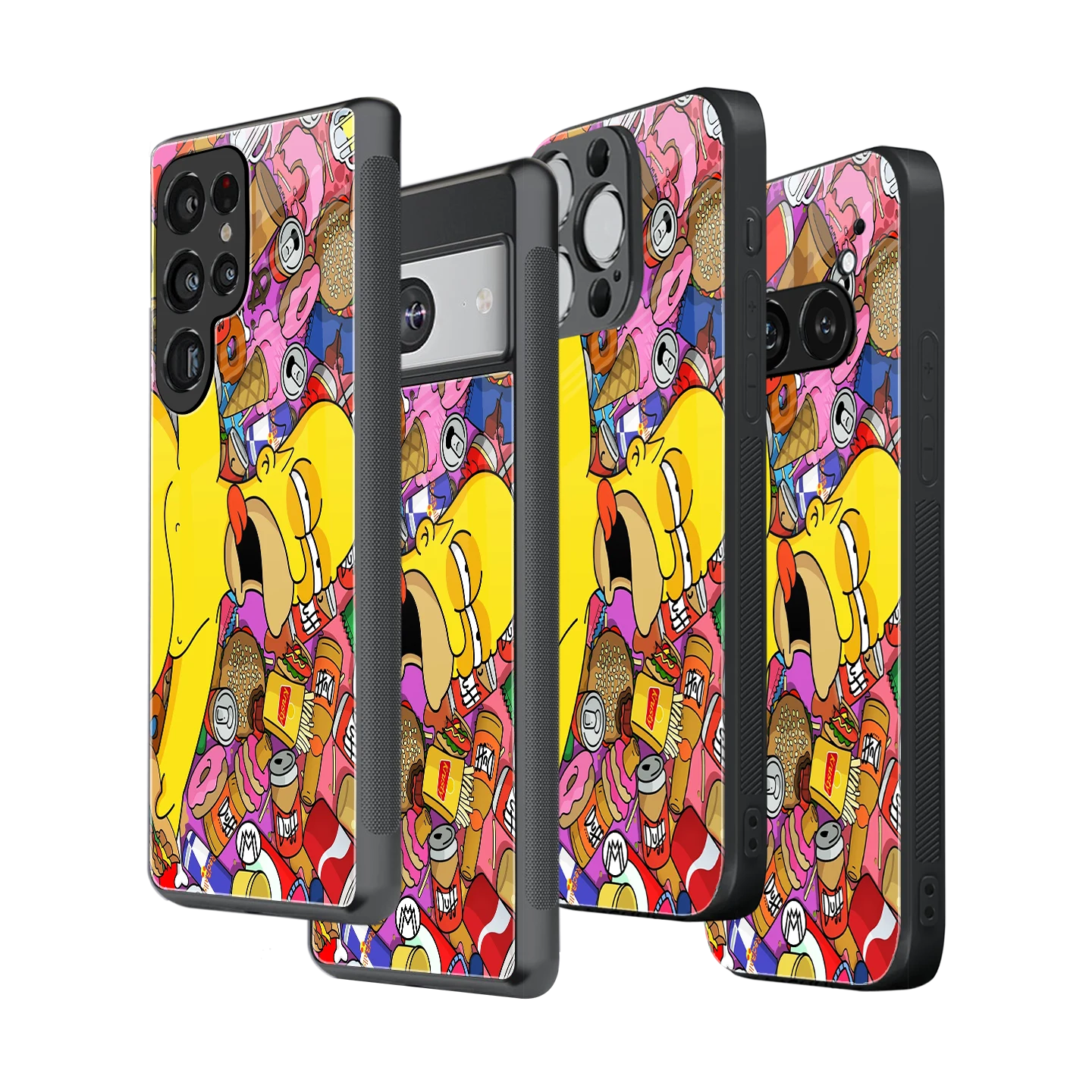 Stylish Glass Back Case for All Smartphones – iPhone, Samsung, OnePlus, Pixel, Redmi, Oppo, Vivo, Motorola