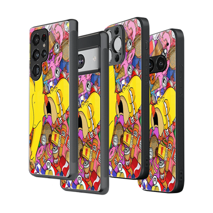 Stylish Glass Back Case for All Smartphones – iPhone, Samsung, OnePlus, Pixel, Redmi, Oppo, Vivo, Motorola