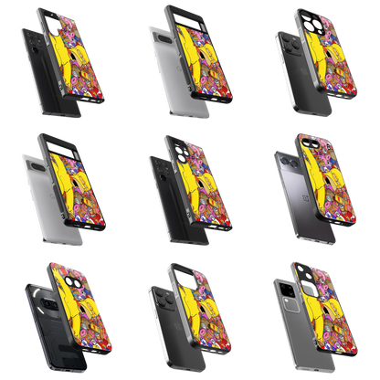 Durable Glass Back Mobile Case for iPhone, Samsung, OnePlus, Google Pixel, Redmi, Vivo, Oppo
