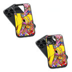 Trendy Glass Back Mobile Case for iPhone, Samsung, Redmi, OnePlus, Google Pixel, Motorola