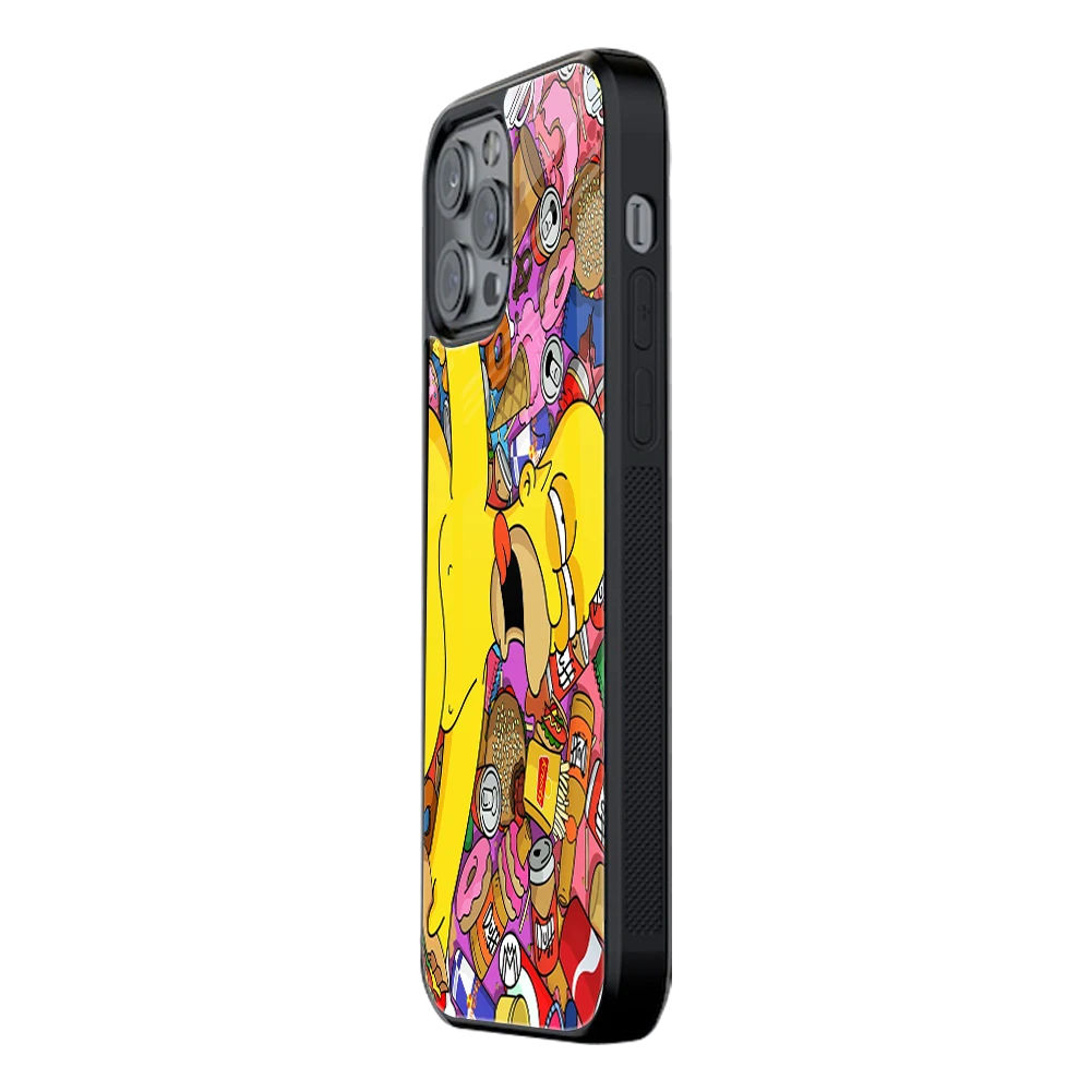 Slim Glass Back Phone Case for Multiple Brands – iPhone, Samsung, Redmi, OnePlus, Oppo, Vivo