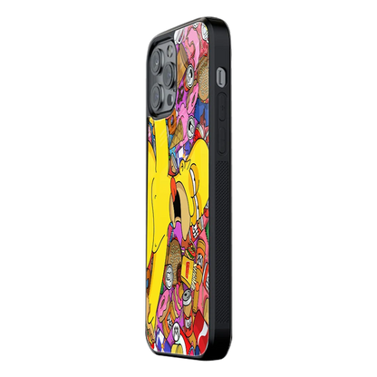 Slim Glass Back Phone Case for Multiple Brands – iPhone, Samsung, Redmi, OnePlus, Oppo, Vivo