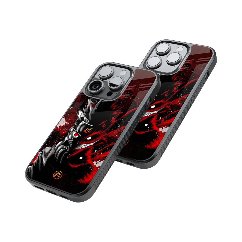 Protective Glass Back Phone Case Compatible with iPhone, Samsung, OnePlus, Pixel & More