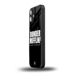 dunder mifflin back phone cover | glass case for iphone 16 plus