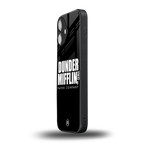 dunder mifflin back phone cover | glass case for iphone 16