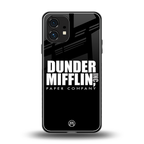 dunder mifflin back phone cover | glass case for nothing phone 1