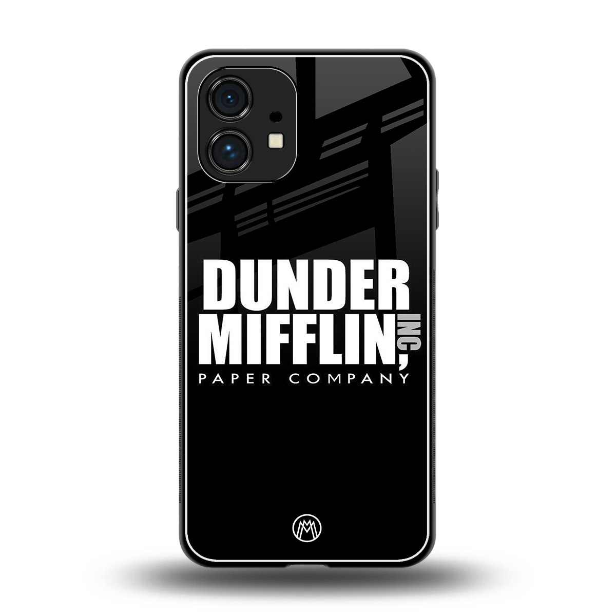 dunder mifflin back phone cover | glass case for nothing phone 1