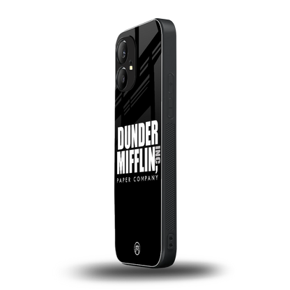 dunder mifflin back phone cover | glass case for nothing phone 1