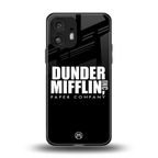 dunder mifflin back phone cover | glass case for nothing phone 2