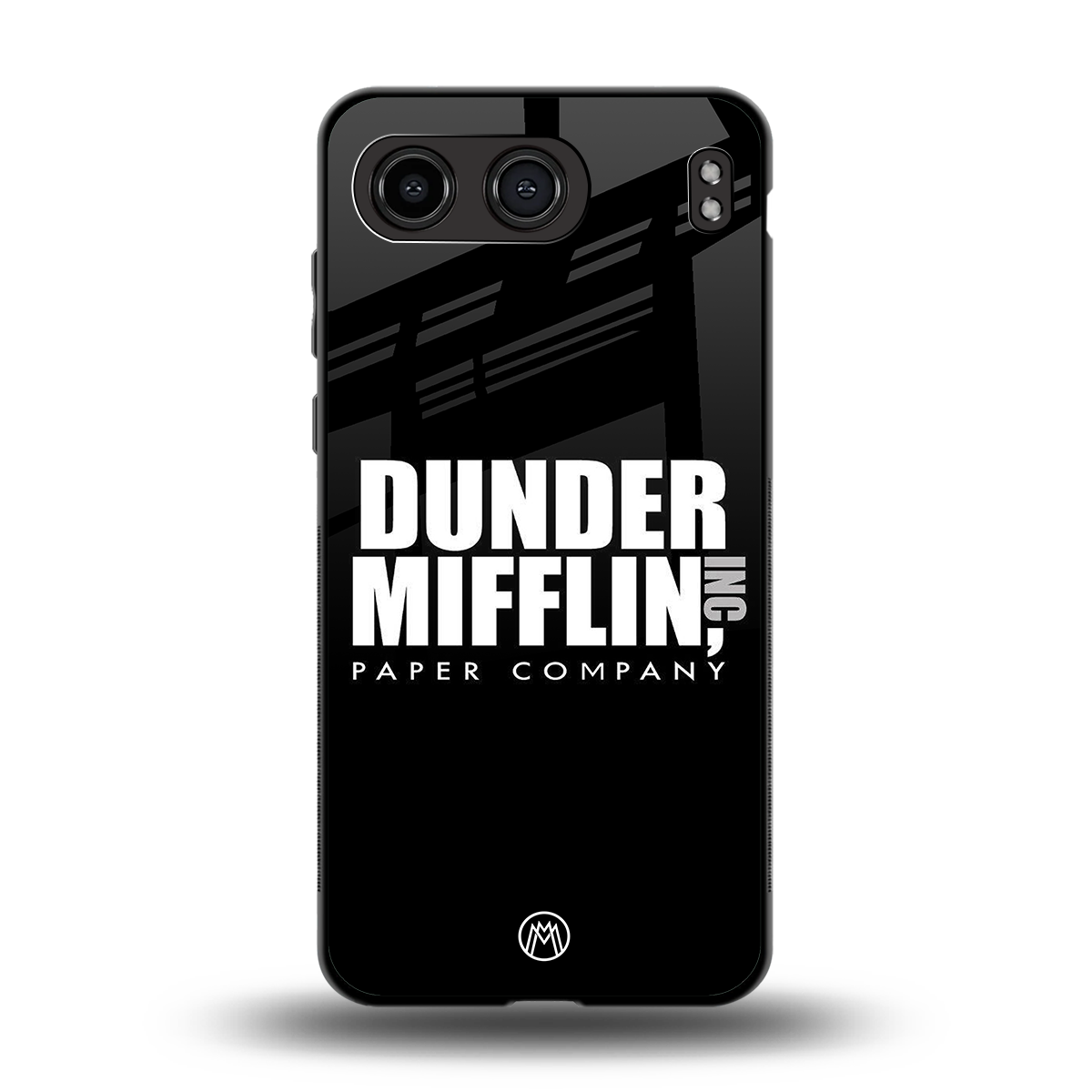 dunder mifflin back phone cover | glass case for oneplus nord 4