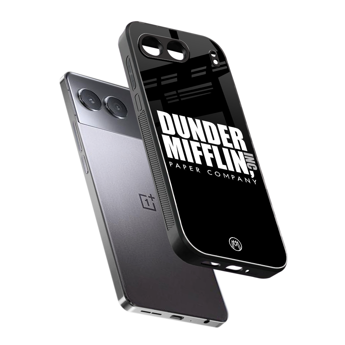 dunder mifflin back phone cover | glass case for oneplus nord 4