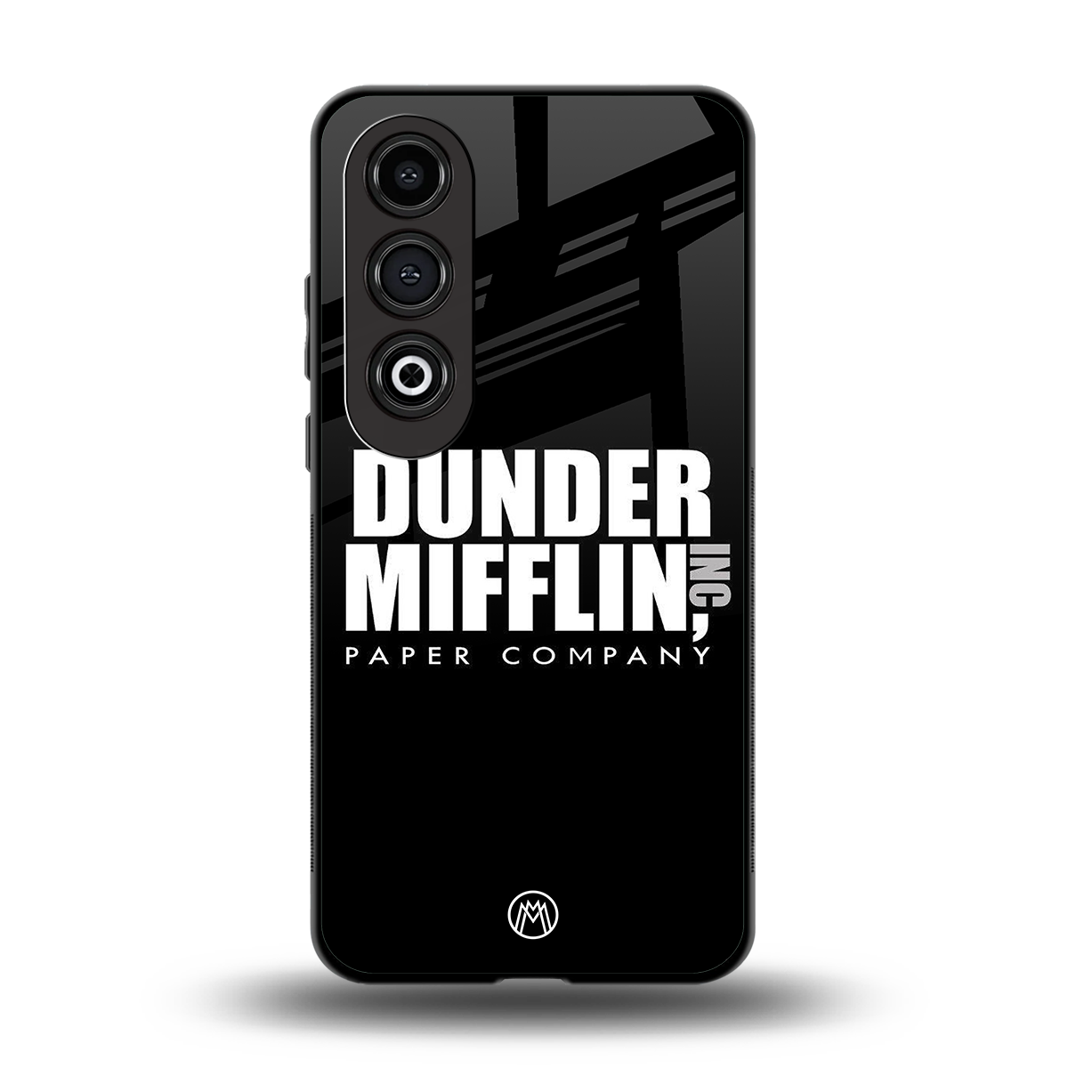 dunder mifflin back phone cover | glass case for oneplus nord ce 4