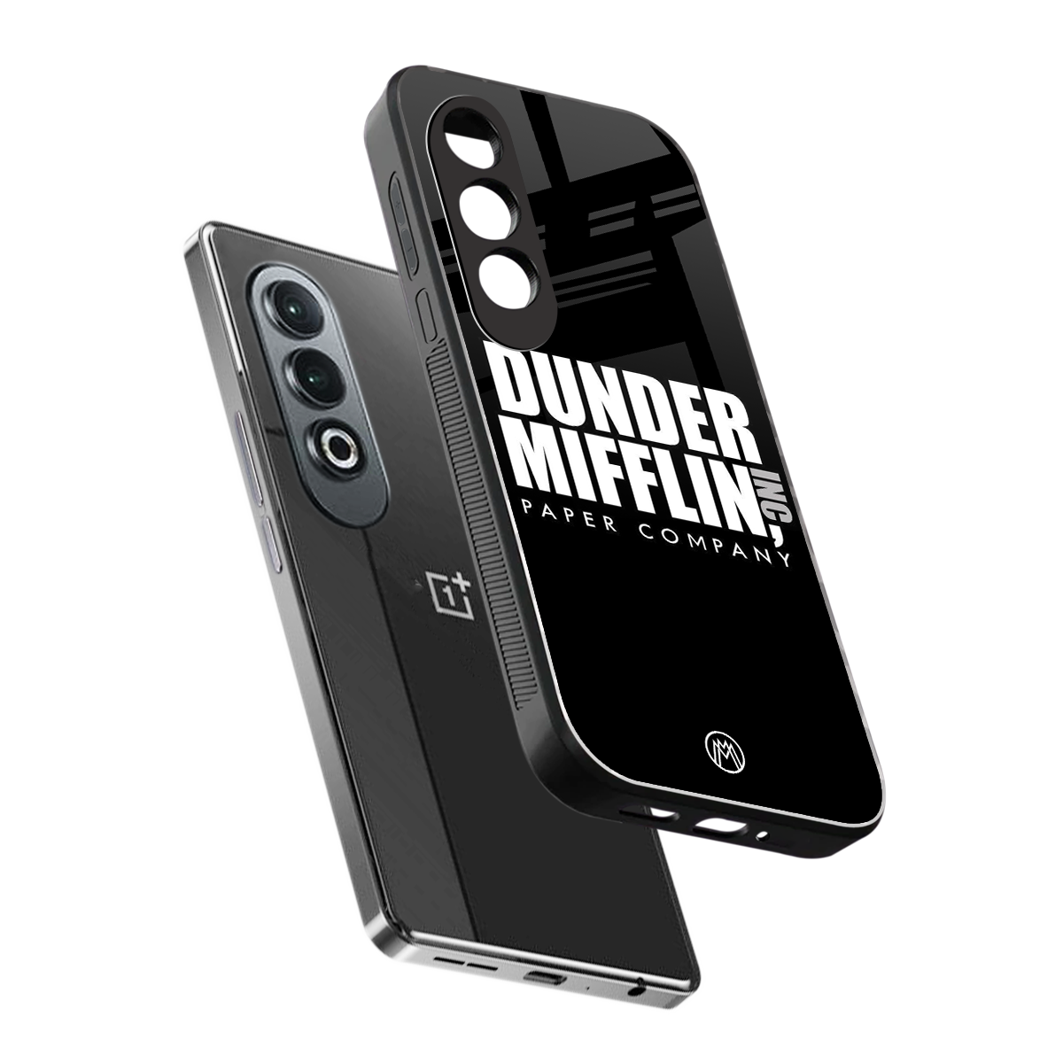 dunder mifflin back phone cover | glass case for oneplus nord ce 4