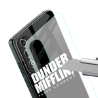 dunder mifflin back phone cover | glass case for oneplus nord ce 4