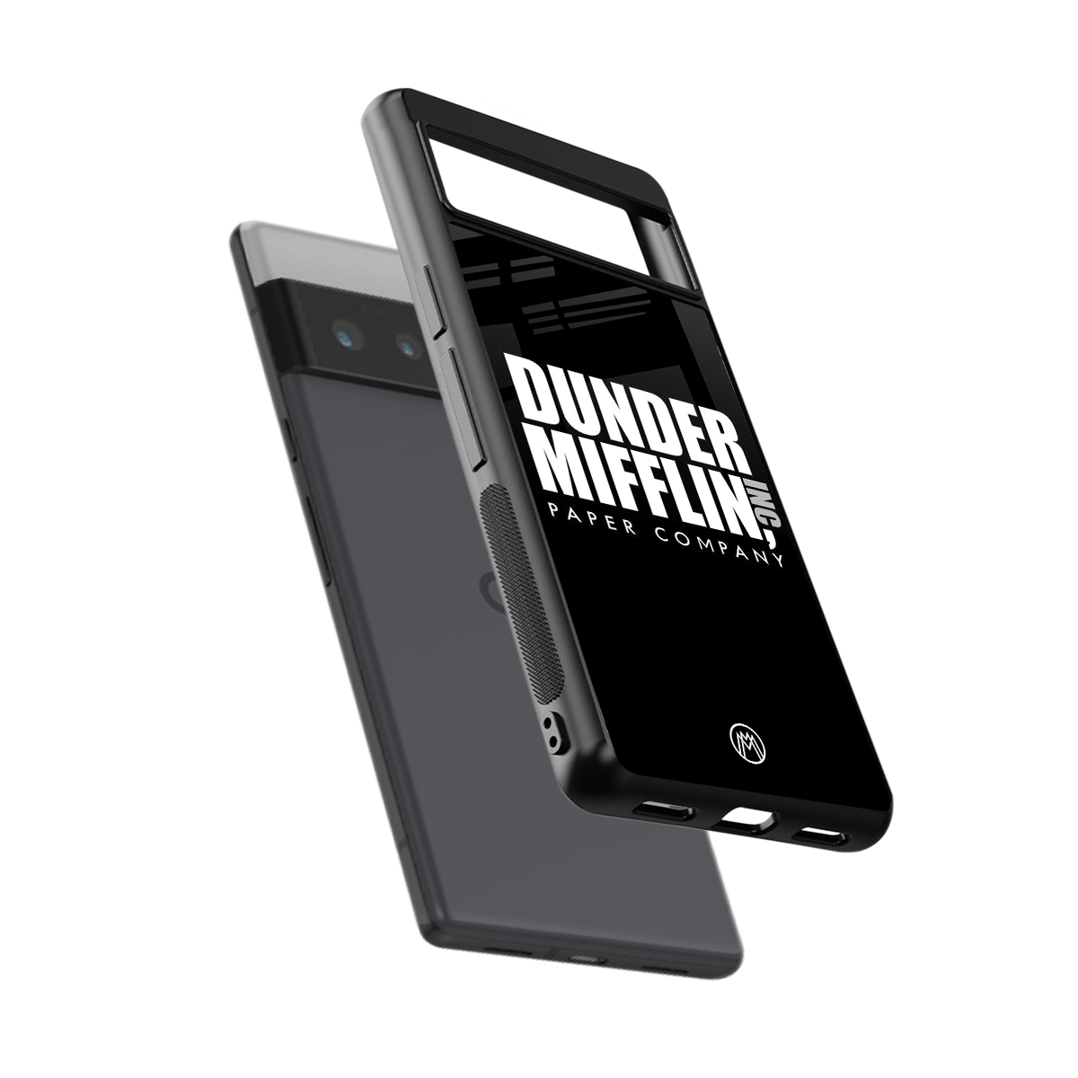 dunder mifflin back phone cover | glass case for google pixel 6 pro