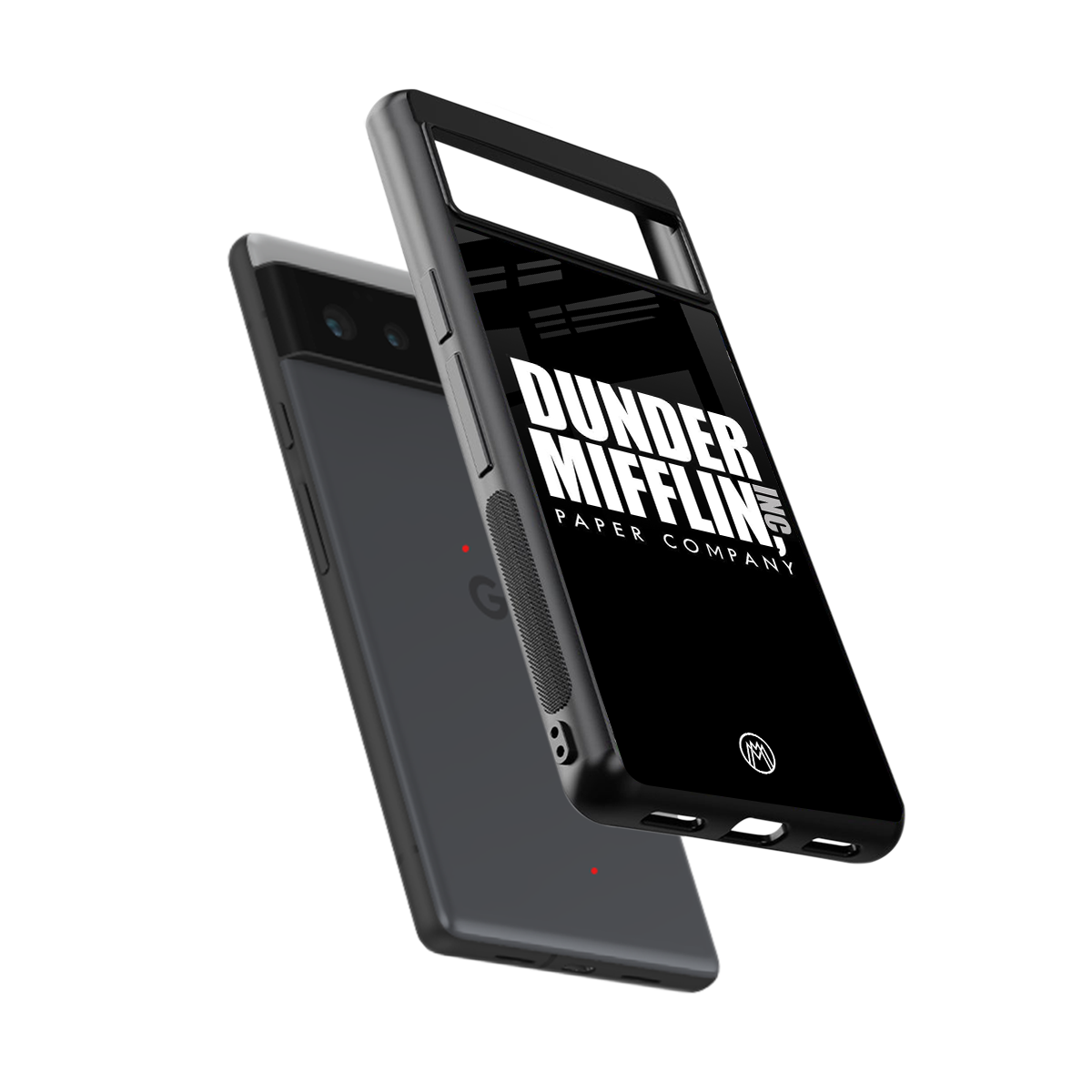 dunder mifflin back phone cover | glass case for google pixel 6