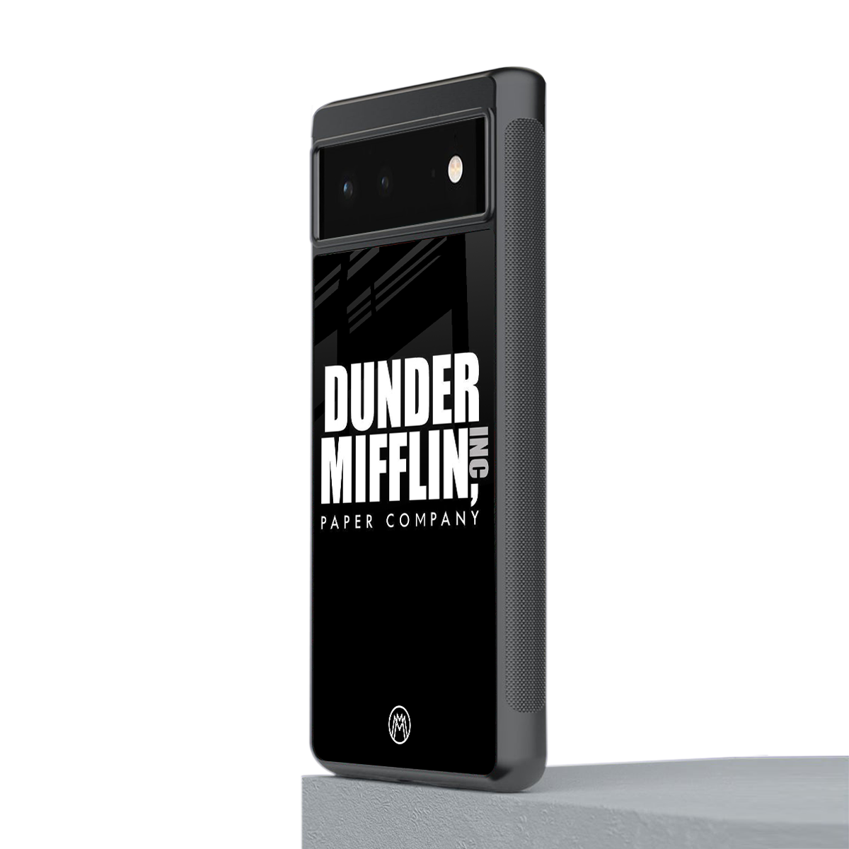 dunder mifflin back phone cover | glass case for google pixel 6