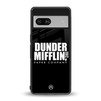 dunder mifflin back phone cover | glass case for Google Pixel 7