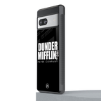 dunder mifflin back phone cover | glass case for Google Pixel 7
