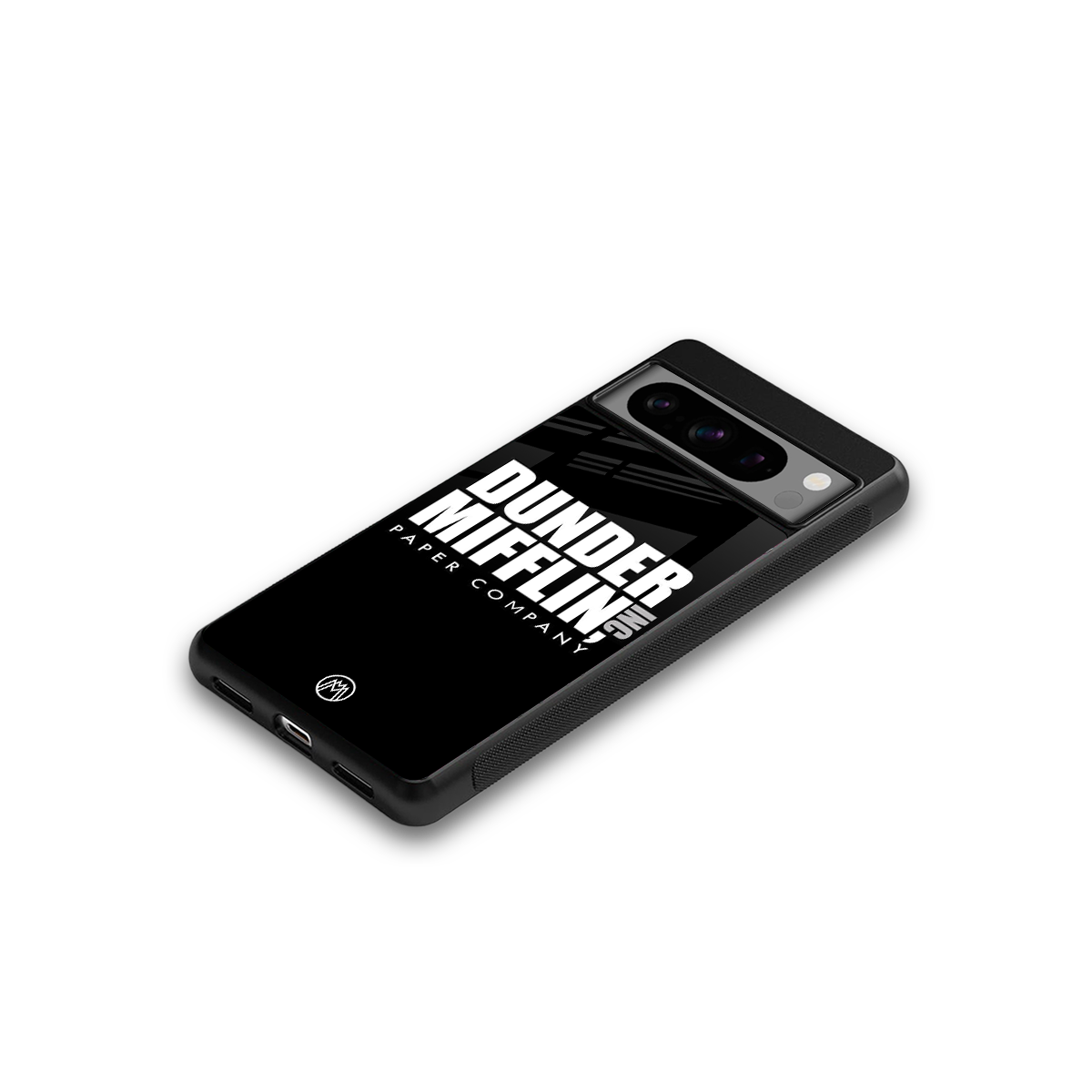 dunder mifflin back phone cover | glass case for google pixel 8 pro