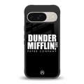 dunder mifflin back phone cover | glass case for google pixel 9