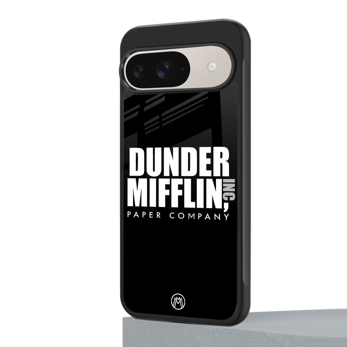 dunder mifflin back phone cover | glass case for google pixel 9