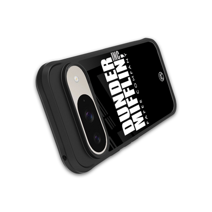 dunder mifflin back phone cover | glass case for google pixel 9