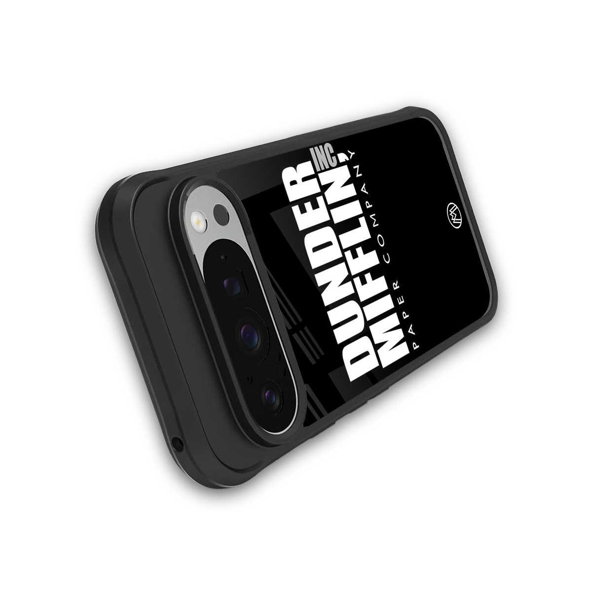 dunder mifflin back phone cover | glass case for google pixel 9 pro xl