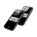 Protective Glass Back Phone Case Compatible with iPhone, Samsung, OnePlus, Pixel & More