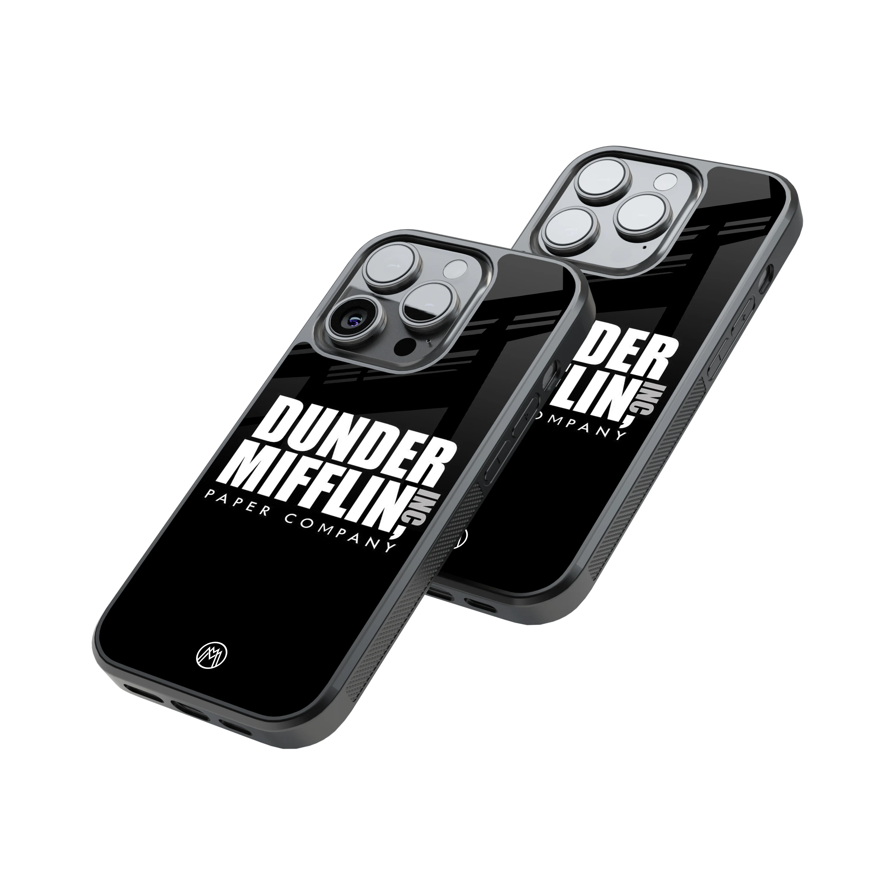 Protective Glass Back Phone Case Compatible with iPhone, Samsung, OnePlus, Pixel & More