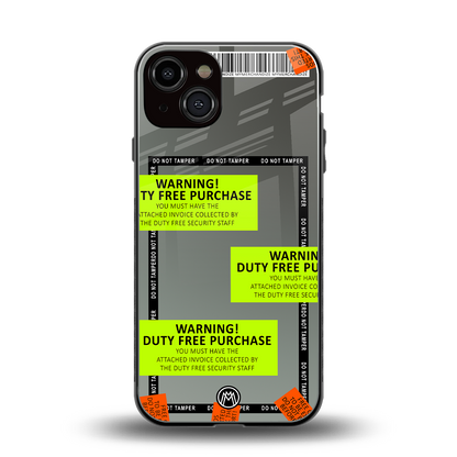 duty free purchase back phone cover | glass case for iphone 13