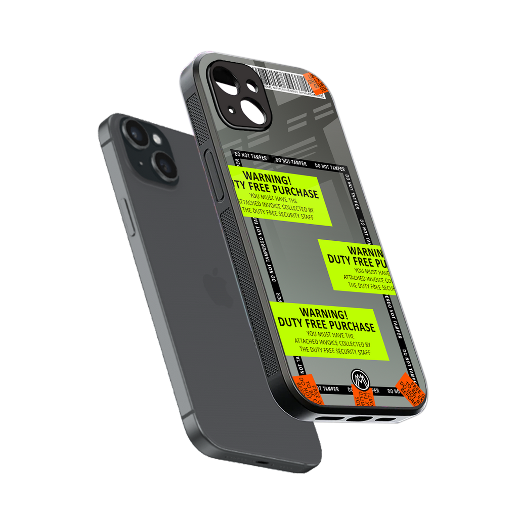 duty free purchase back phone cover | glass case for iphone 15 plus