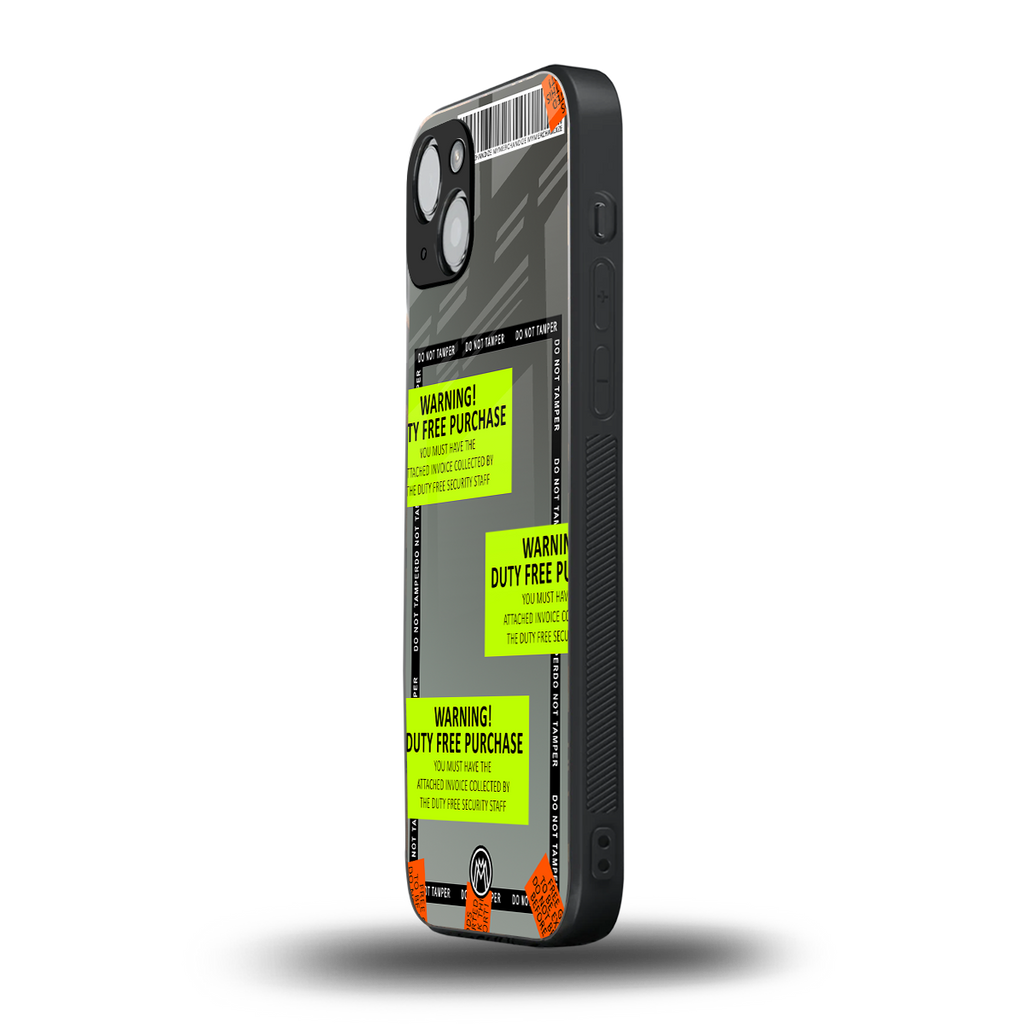 duty free purchase back phone cover | glass case for iphone 15 plus