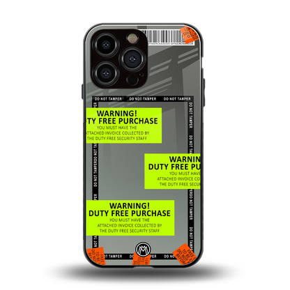 duty free purchase back phone cover | glass case for iphone 14 pro max