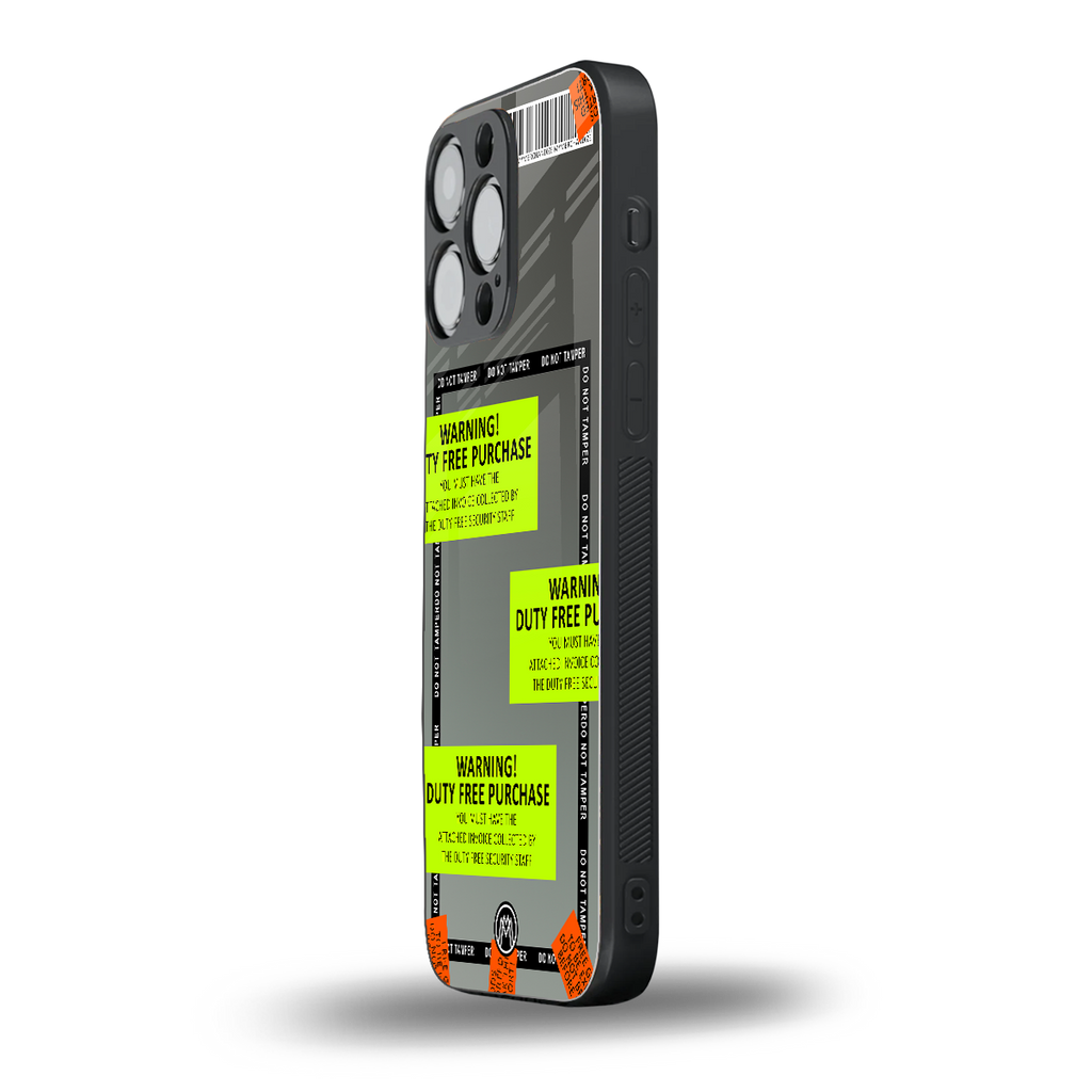 duty free purchase back phone cover | glass case for iphone 15 pro max