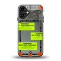 duty free purchase back phone cover | glass case for iphone 16 plus