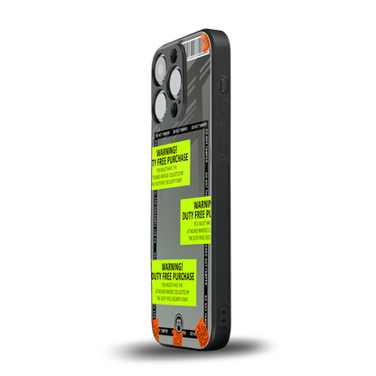 duty free purchase back phone cover | glass case for iphone 16 pro