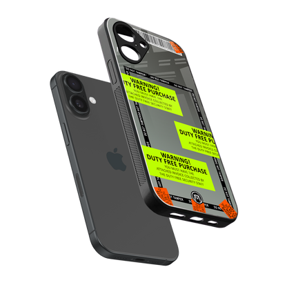 duty free purchase back phone cover | glass case for iphone 16