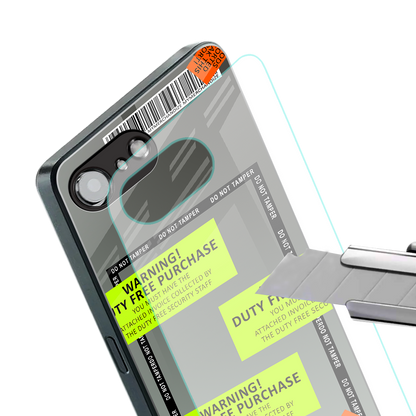 duty free purchase back phone cover | glass case for iphone 16e