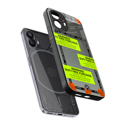 duty free purchase back phone cover | glass case for nothing phone 2