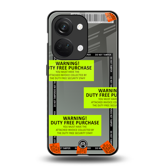 duty free purchase back phone cover | glass case for oneplus nord 3