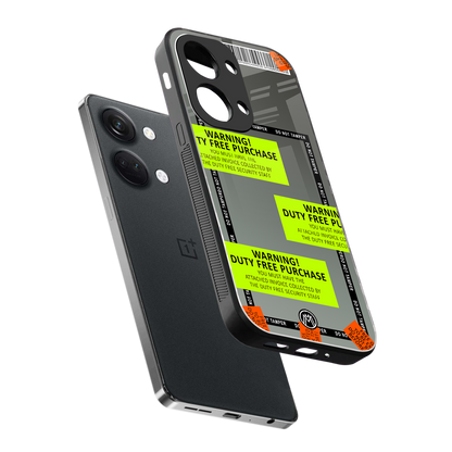 duty free purchase back phone cover | glass case for oneplus nord 3